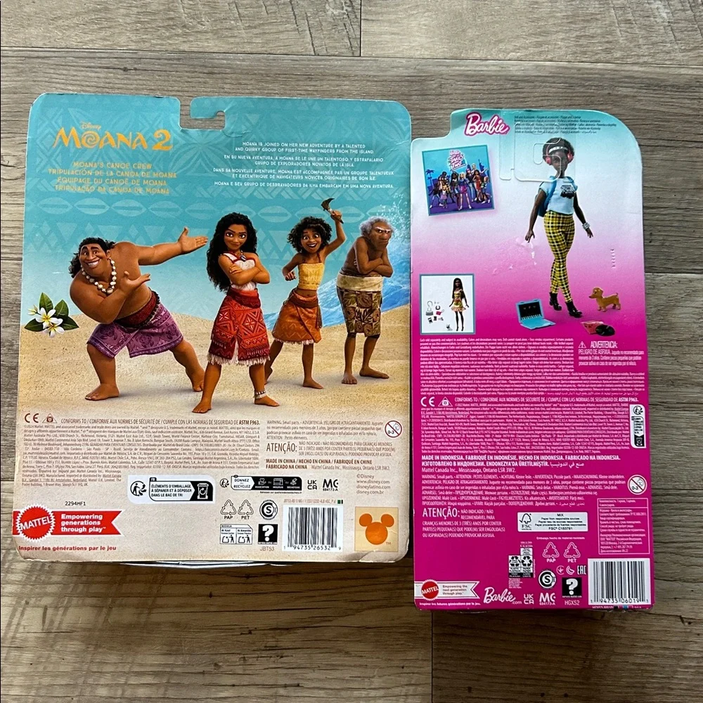 Disney Moana 2 and Mattel Barbie Toys NEW - Picture 4 of 4